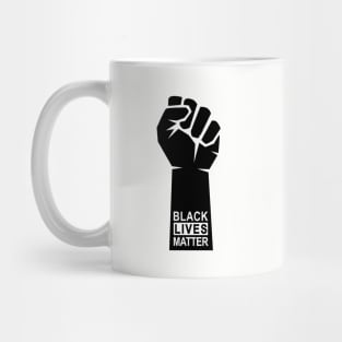 Black lives matter, fist fighting Mug